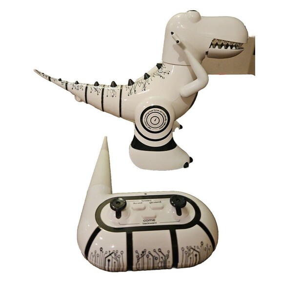 2017 Remote Control  Big 12” Robotosaurus DX2R8 Dinosaur T-Rex Robot W/ Remote - Picture 2 of 5